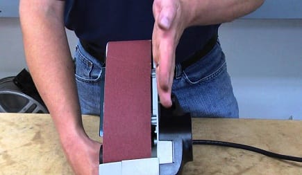 How To Change Belt Sander Paper