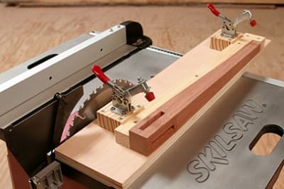 Cut A Taper On A Table Saw